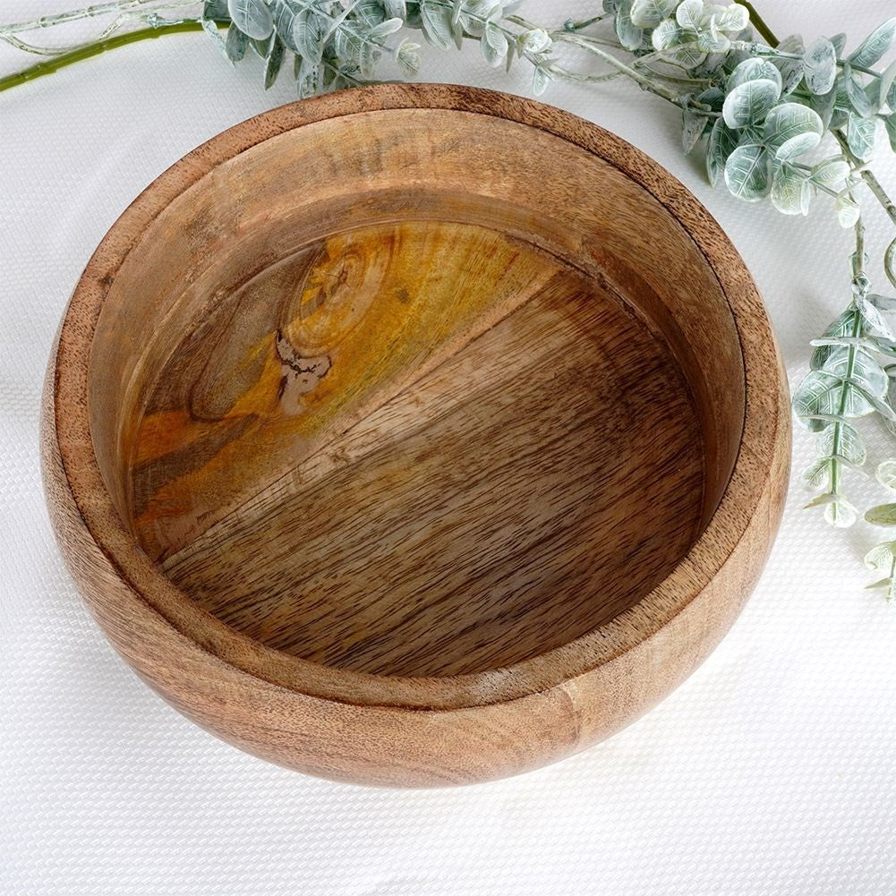 Mango wood bowl for snacks - Unique design