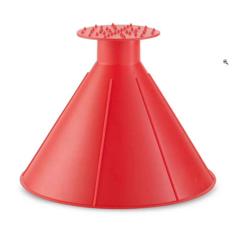 Mannsberger, 2-in-1 ice scratcher and funnel