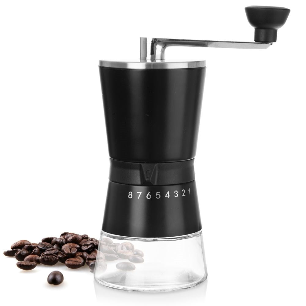 Manual Coffee Grinder with Adjustable Ceramic Grinding Degree