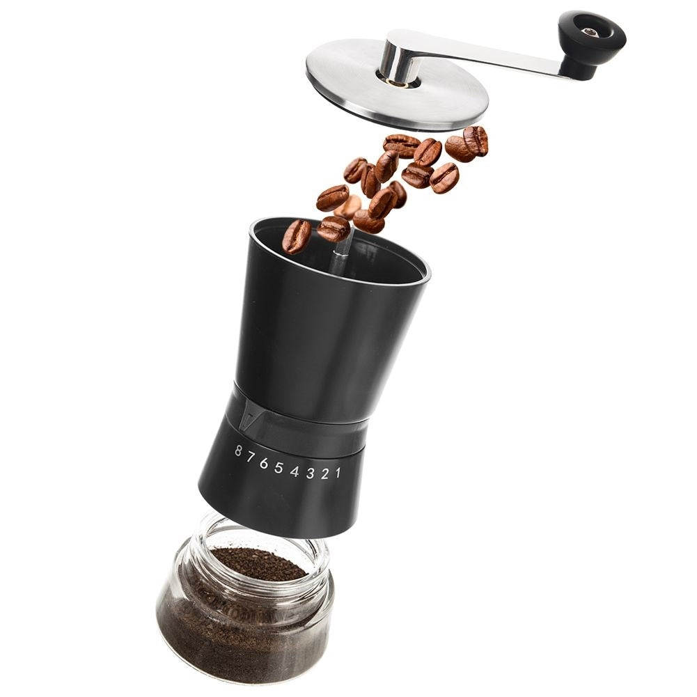 Manual Coffee Grinder with Adjustable Ceramic Grinding Degree
