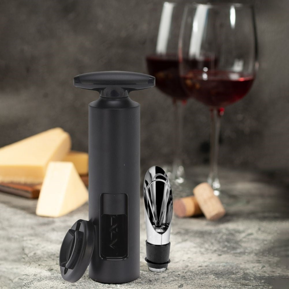 Manual Wine Opener with Foil Cutter - Simple & Fast