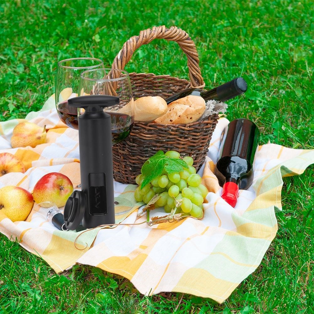 Manual Wine Opener with Foil Cutter - Simple & Fast
