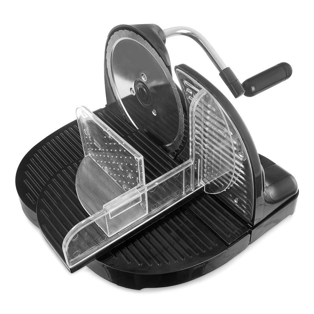 Manual bread slicer, compact, black