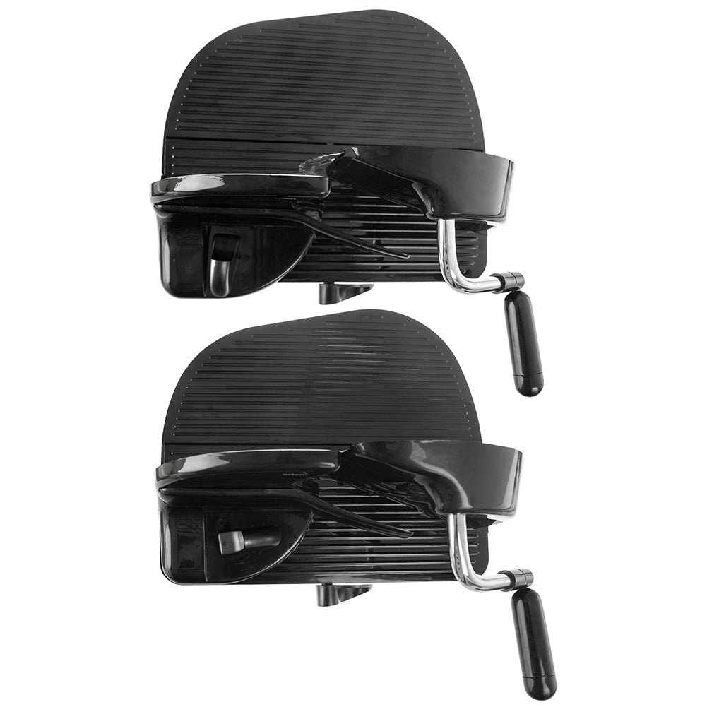 Manual bread slicer, compact, black