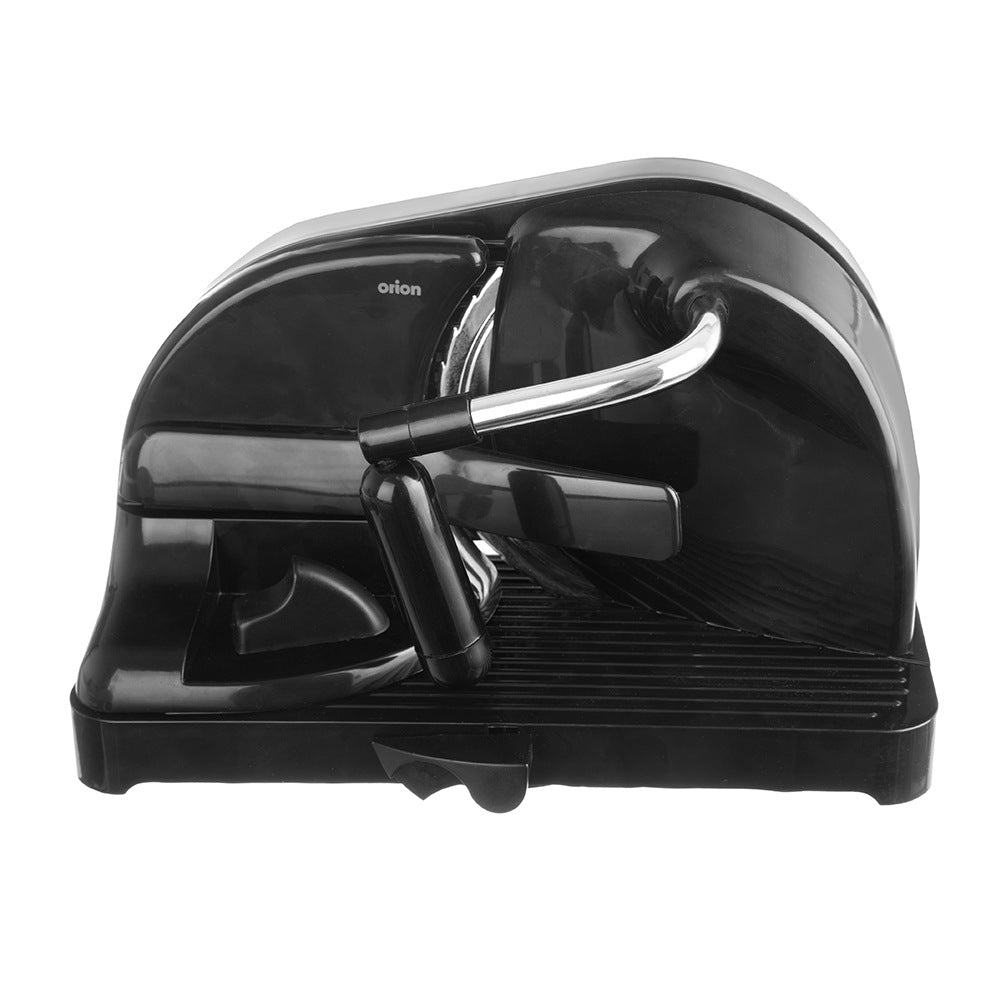 Manual bread slicer, compact, black