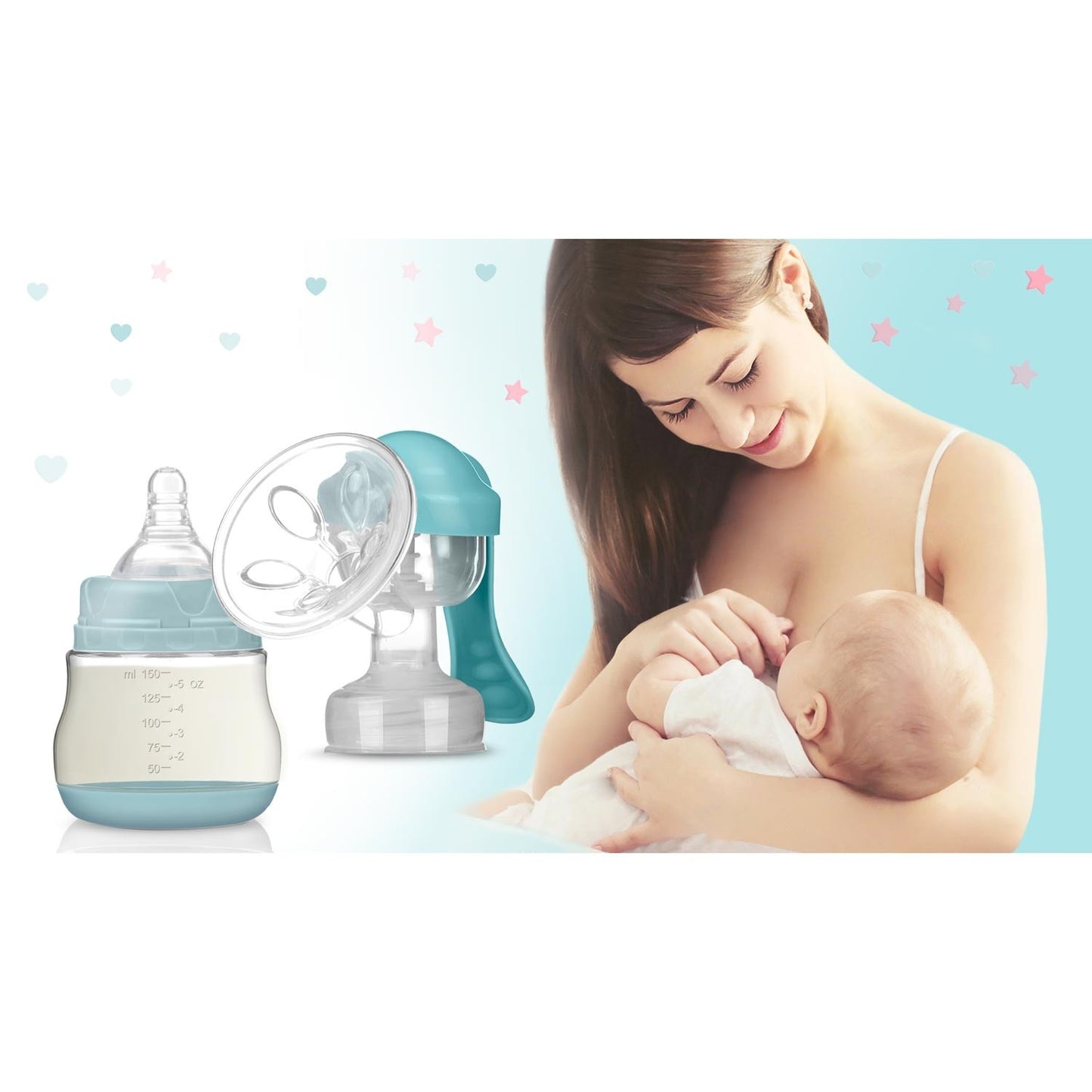 Manual breast pump with accessories Berdsen BL-900