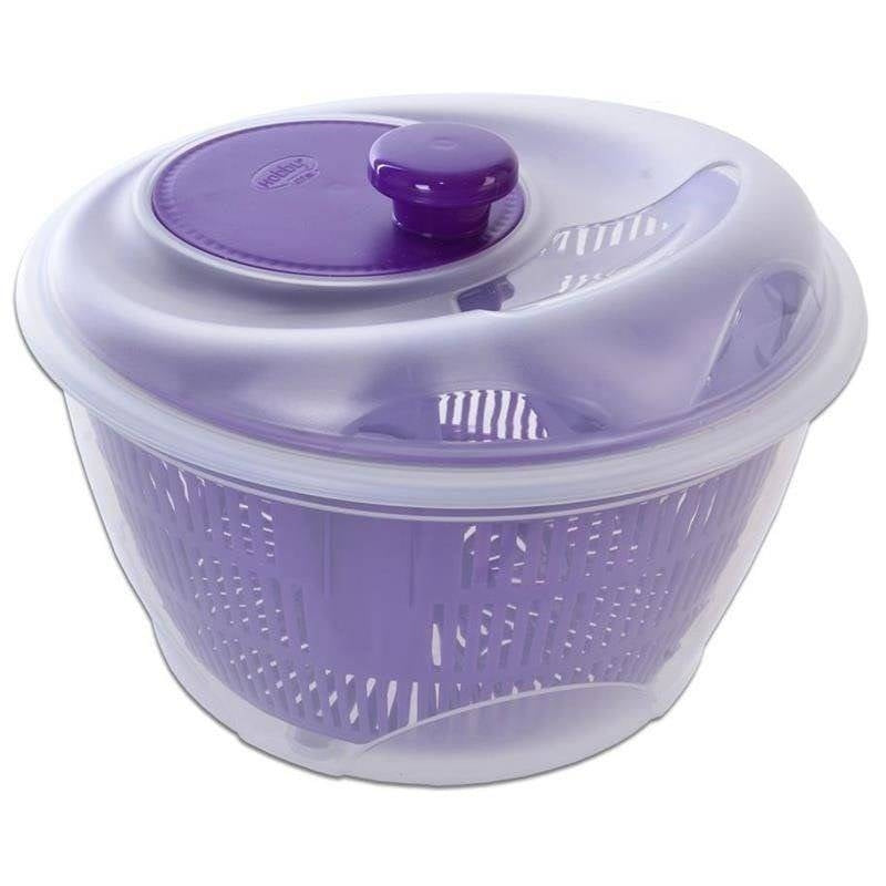 Manual salad spinner dryer