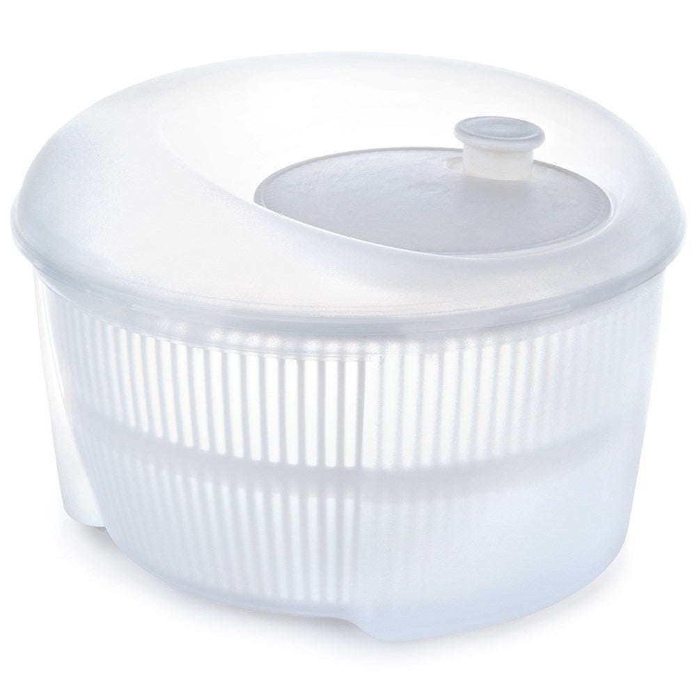 Manual salad spinner dryer