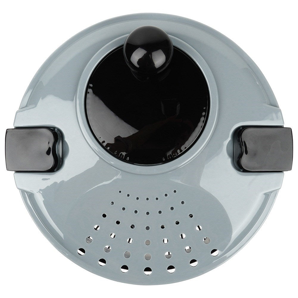 Manual salad spinner dryer