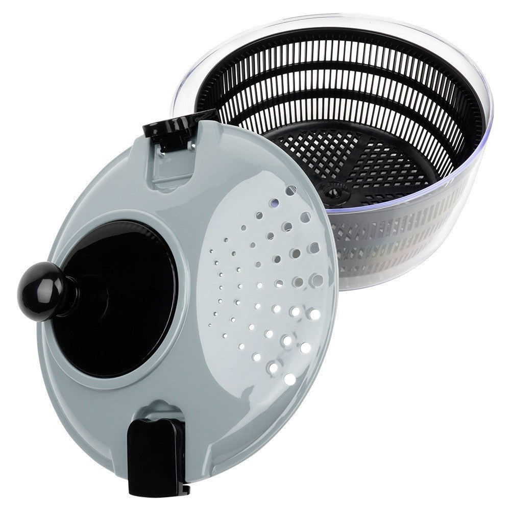 Manual salad spinner dryer
