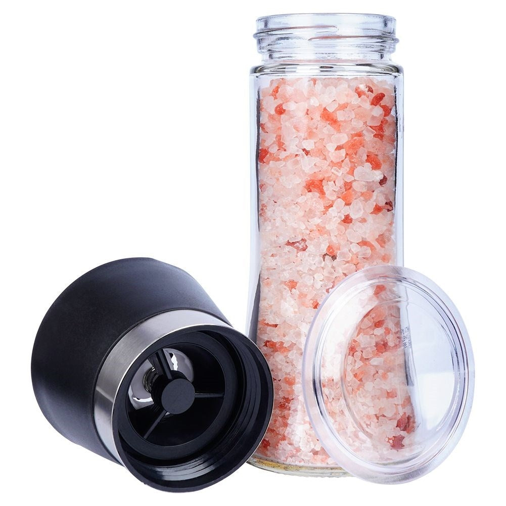 Manual spice grinder with adjustable ceramic grinding