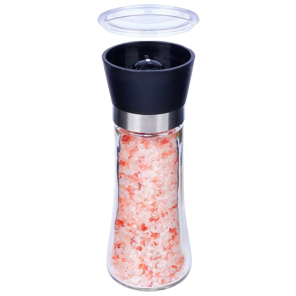Manual spice grinder with adjustable ceramic grinding