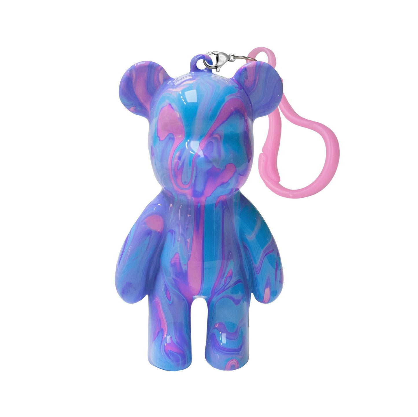 Marble Bear Keychain Kit with Paints and Accessories
