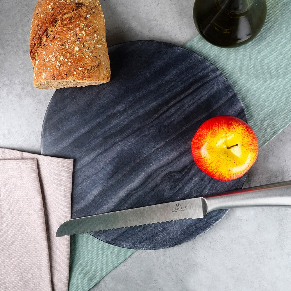 Marble chopping and serving board 28 cm