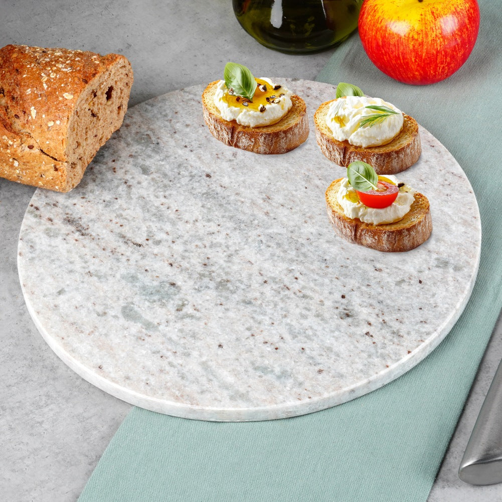 Marble chopping and serving board 28 cm