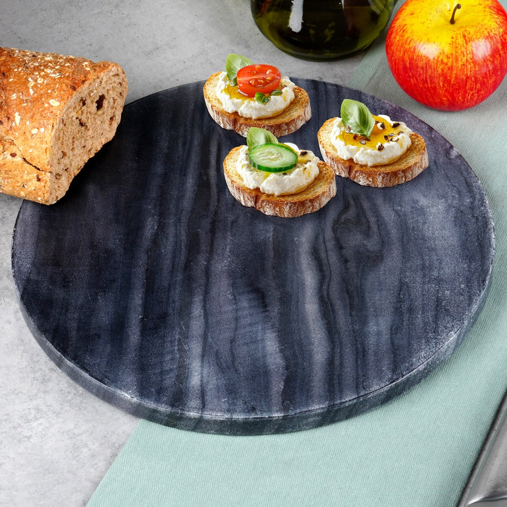 Marble chopping and serving board 28 cm
