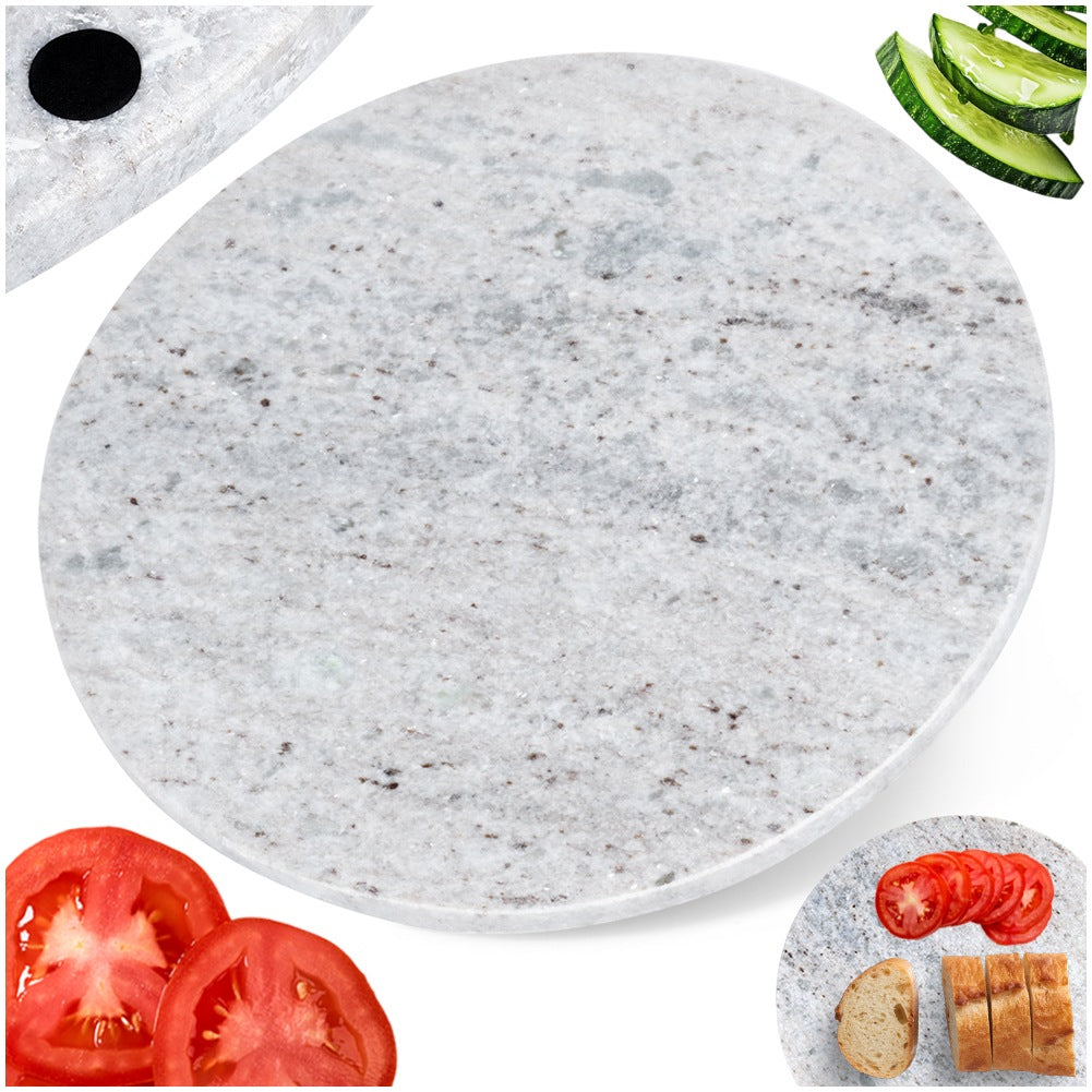 Marble chopping and serving board 28 cm
