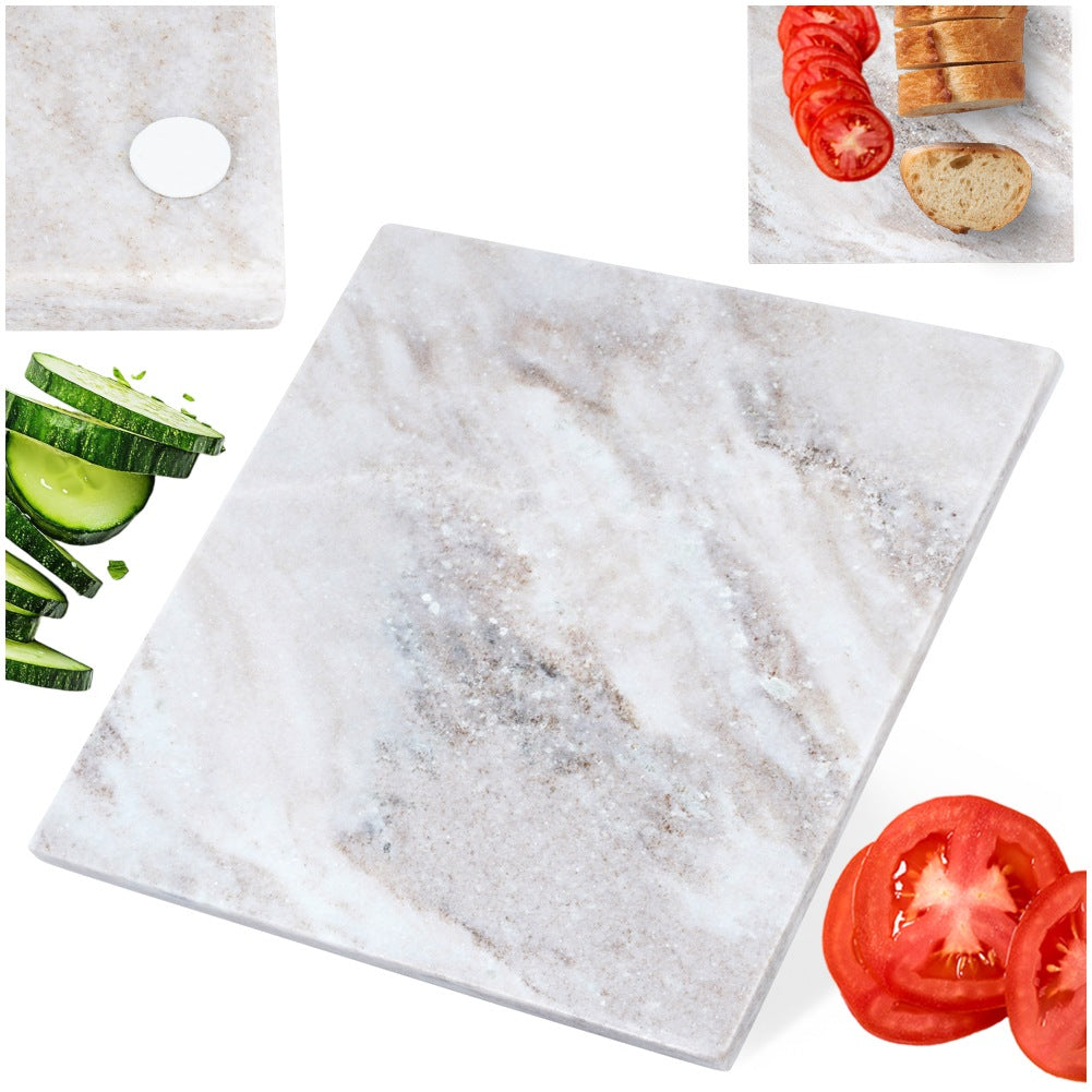 Marble chopping and serving board 30x30 cm