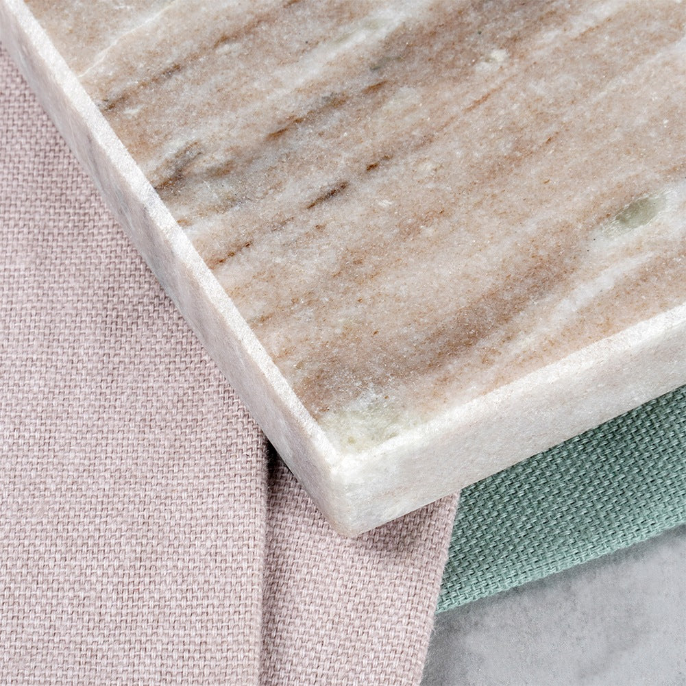 Marble chopping and serving board 40x20 cm