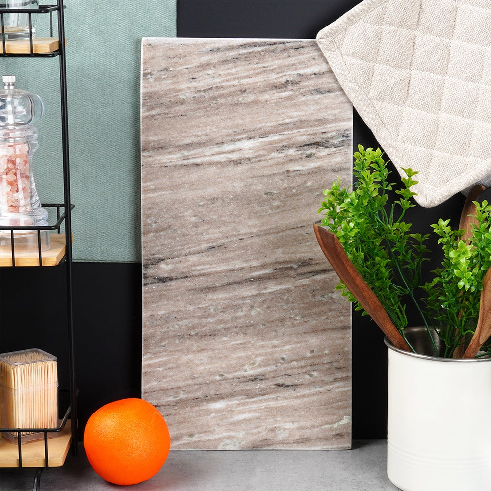 Marble chopping and serving board 40x20 cm