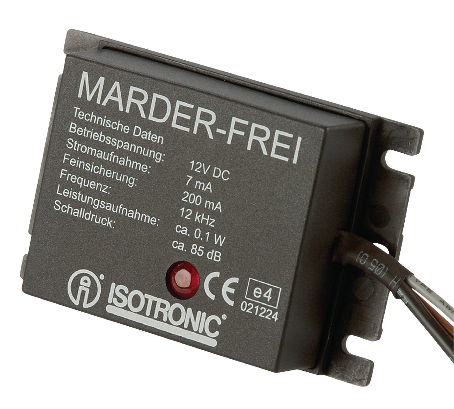 Marten repellent device 12 kHz Outdoor 12 V