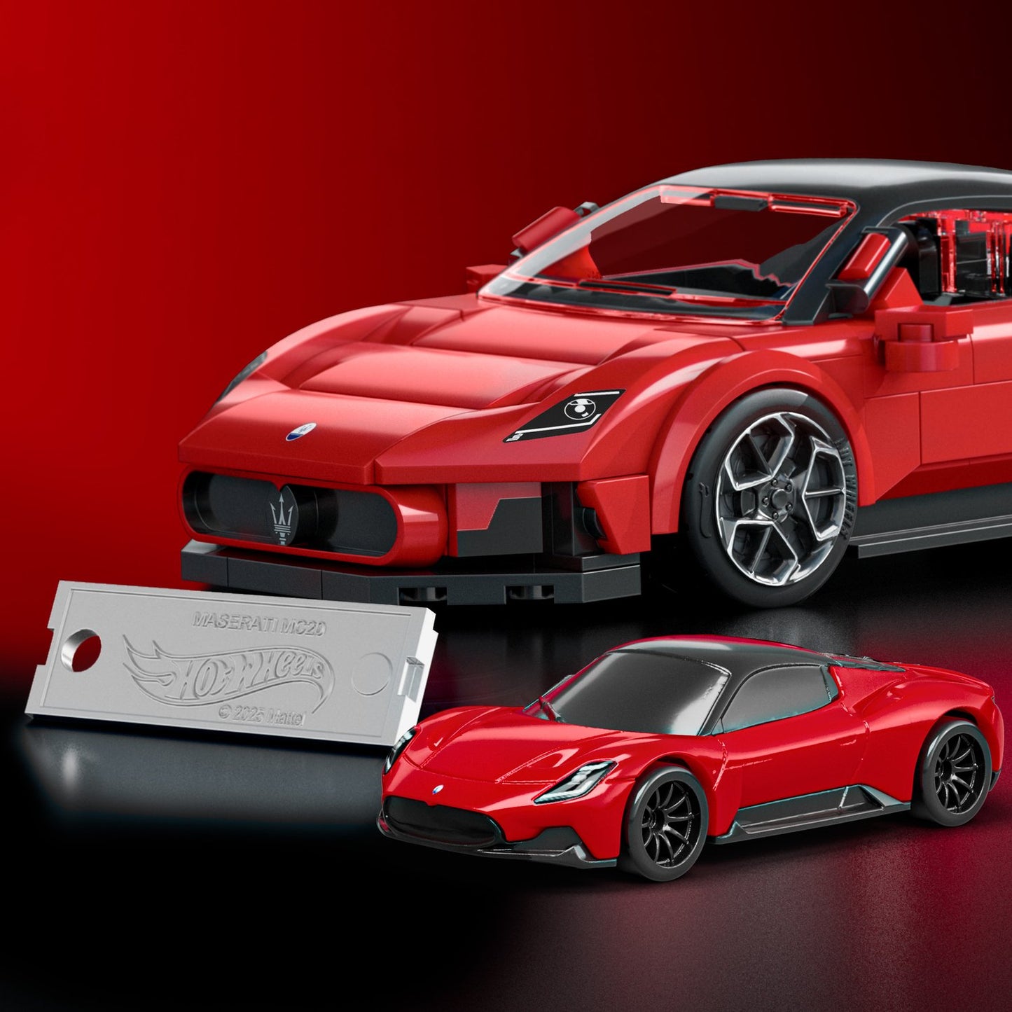 Maserati MC20 Model Kit, 1:32 Scale, 250 Parts