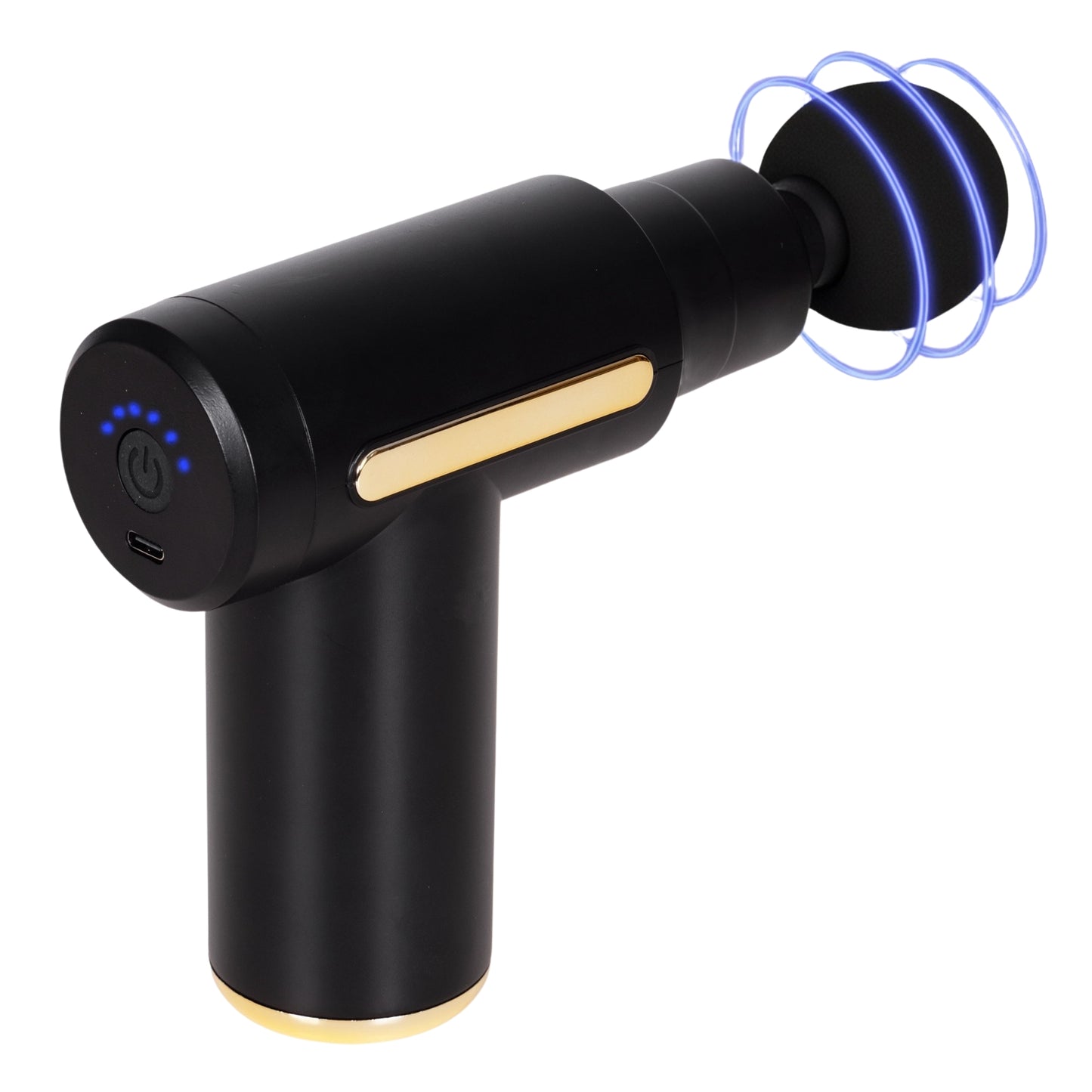 Massage Gun with 4 Heads, 6 Intensity Levels