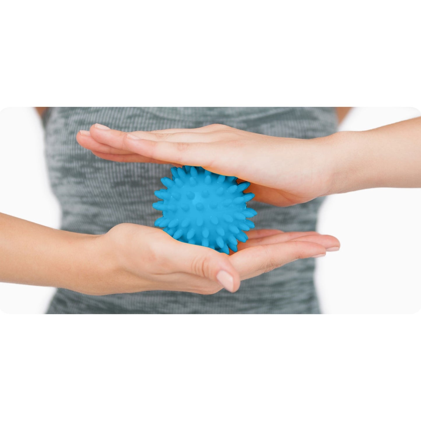 Massage and exercise ball 7.5 cm NS-957 blue