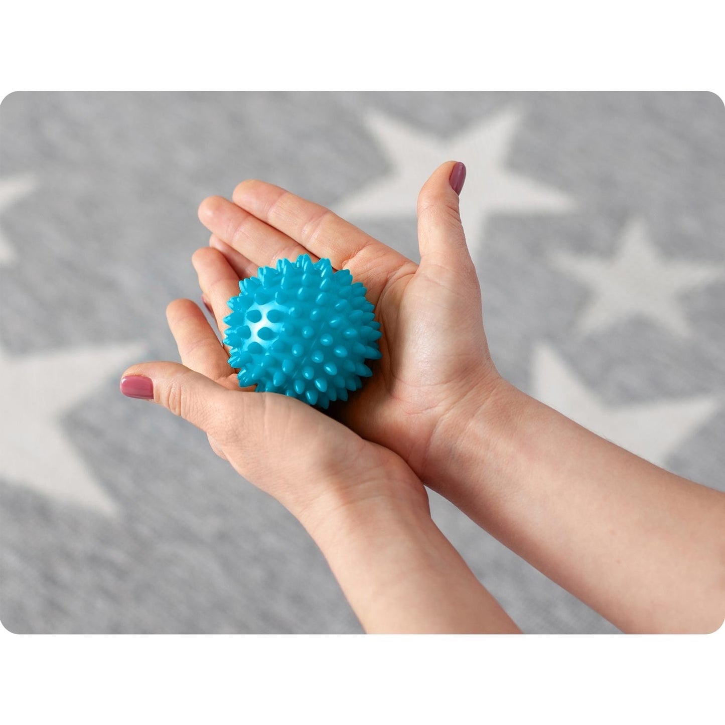 Massage and exercise ball 7.5 cm NS-957 blue