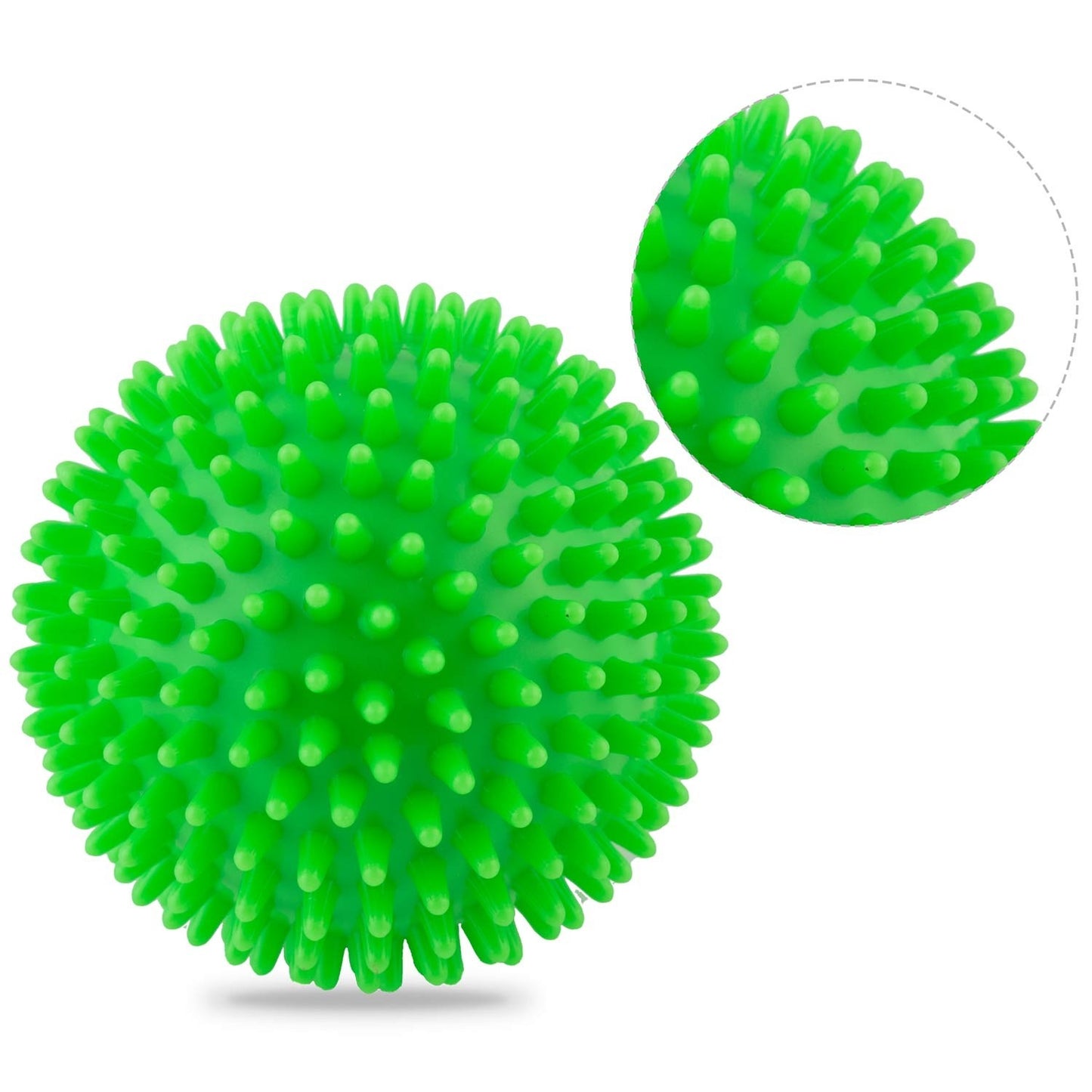 Massage and exercise ball 9 cm - Green (NS-957)