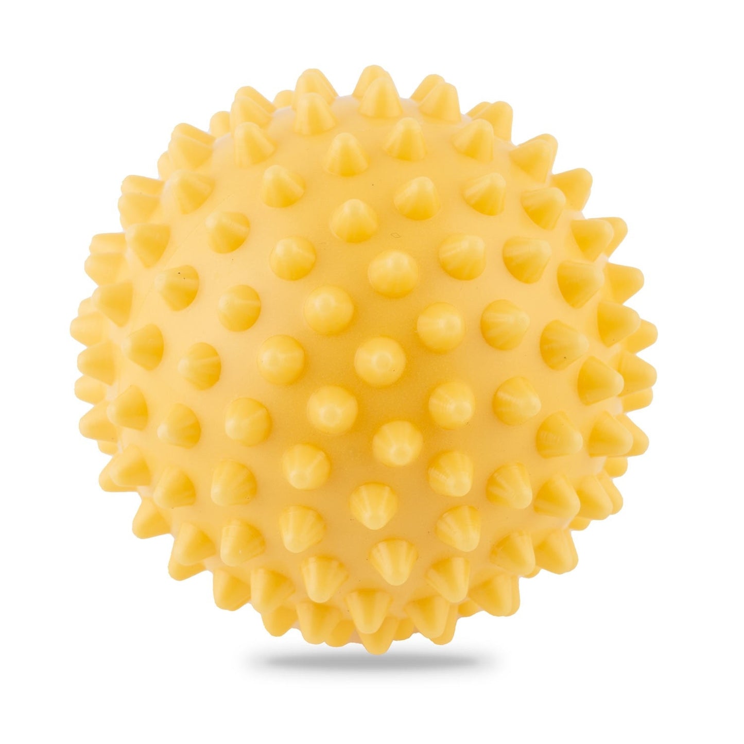 Massage and fitness ball 9.5 cm NS-957 yellow