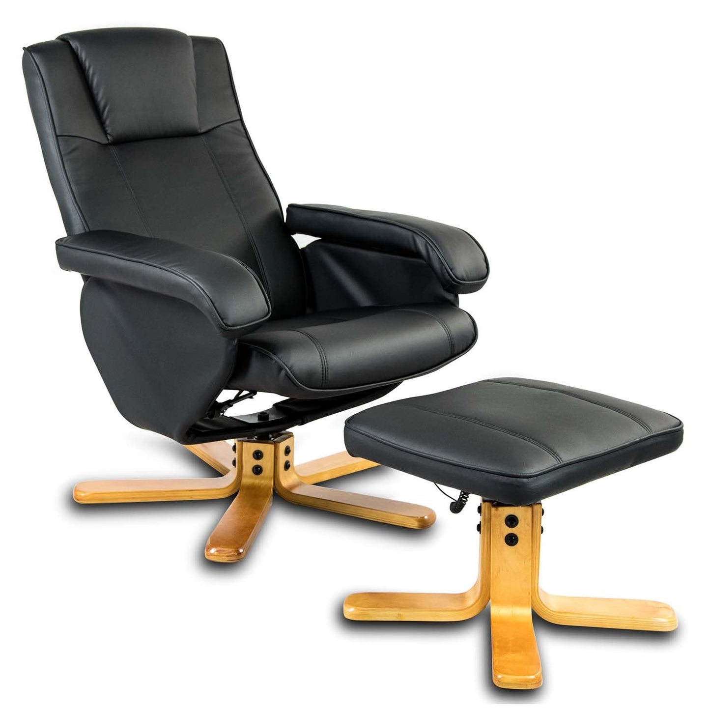 Massage chair with footrest and heating function from Sofotel