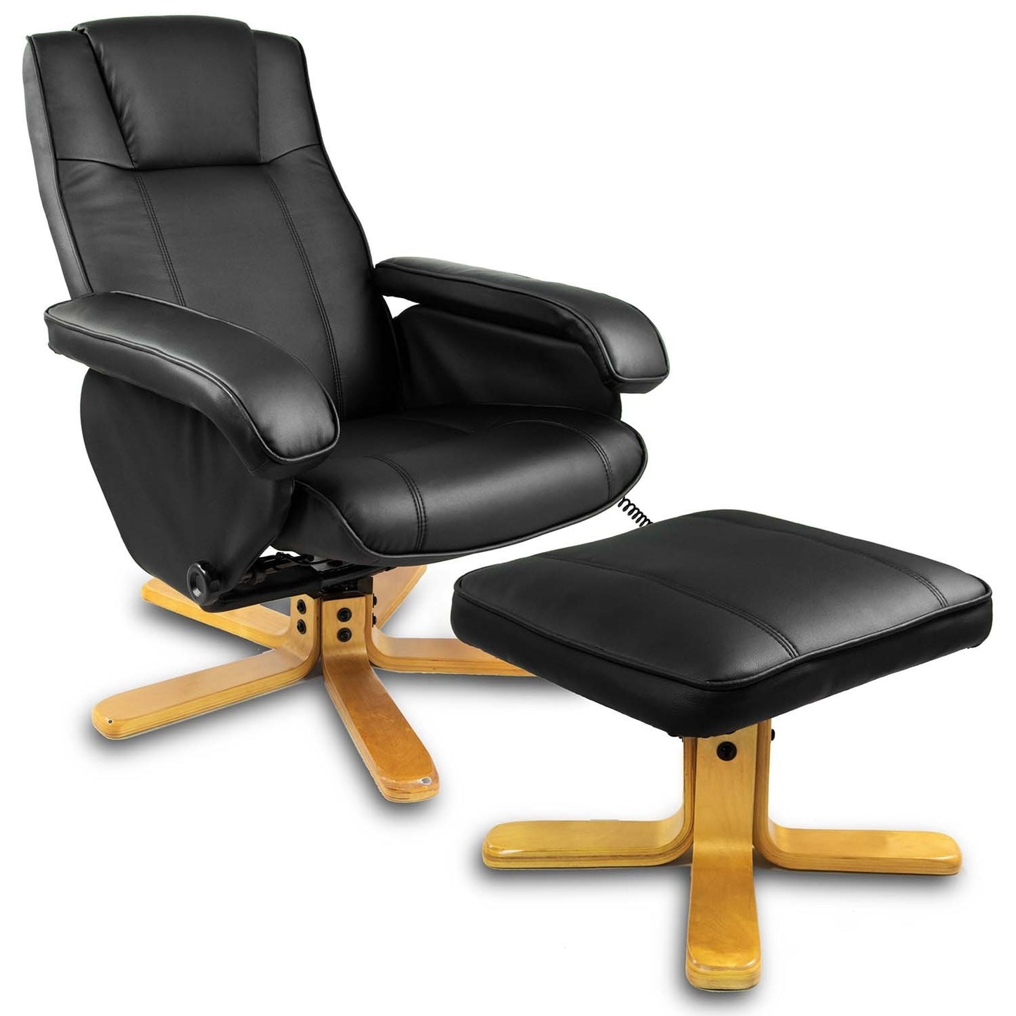 Massage chair with footrest and heating function from Sofotel