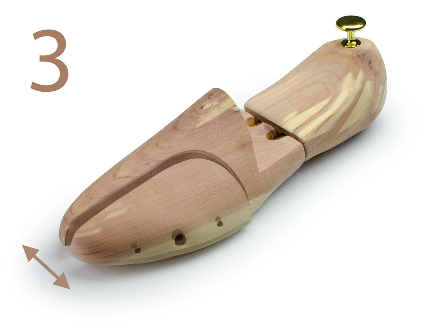 Massido Cedar Shoe Block, Size 36-37