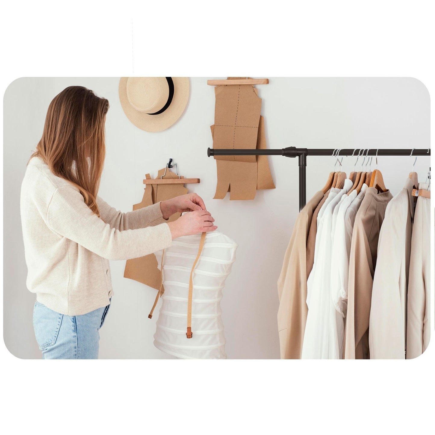 Massido Clothes hanger 686300 Black