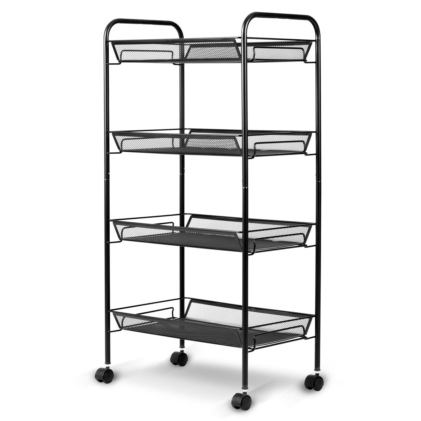 Massido MS-620 metal shelf on wheels