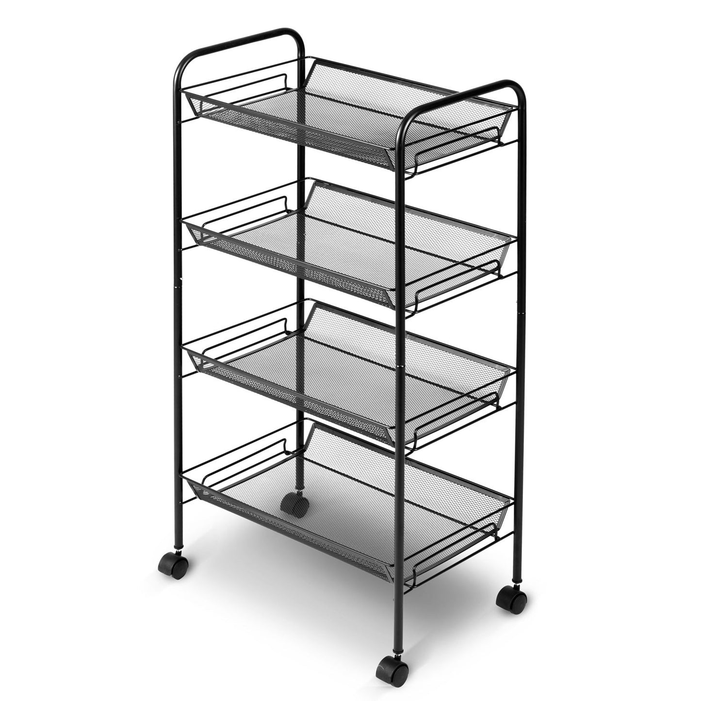 Massido MS-620 metal shelf on wheels