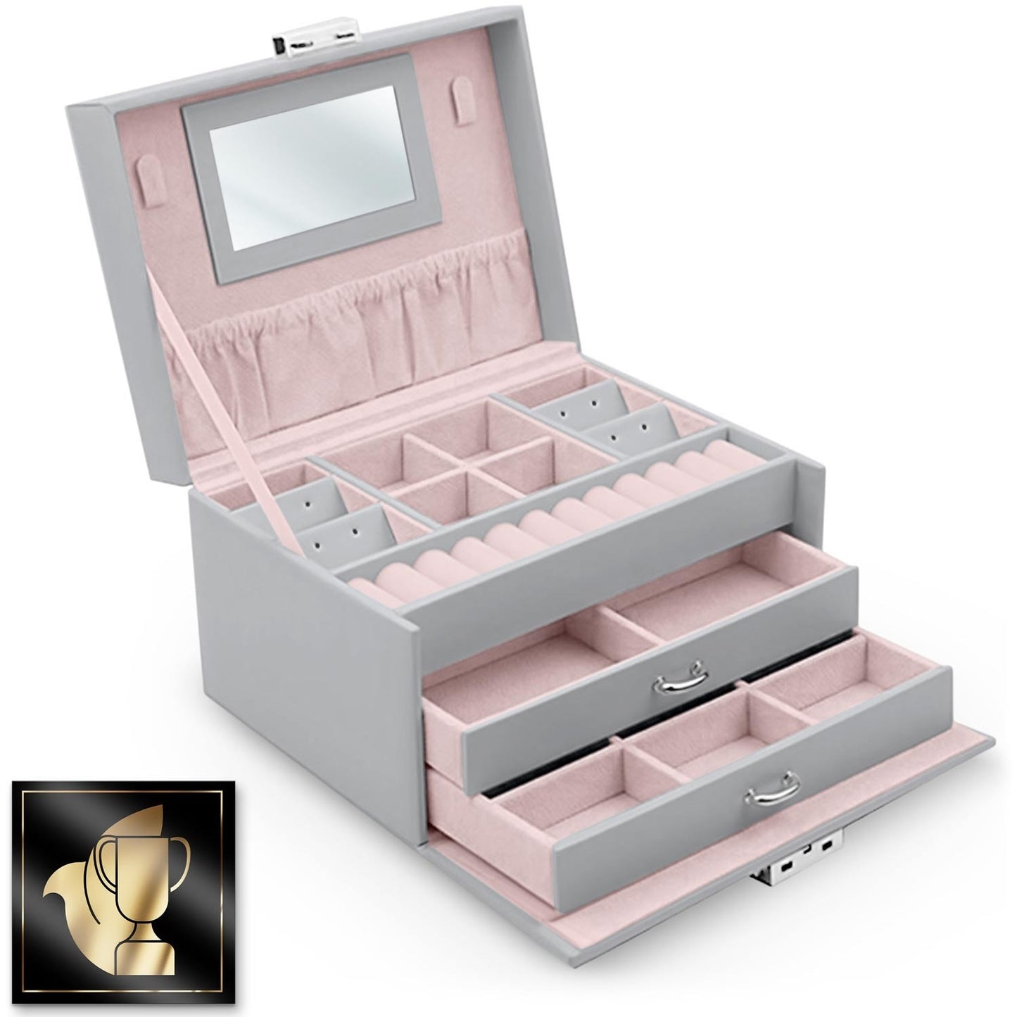 Massido MS-700 Jewelery Box - Grey