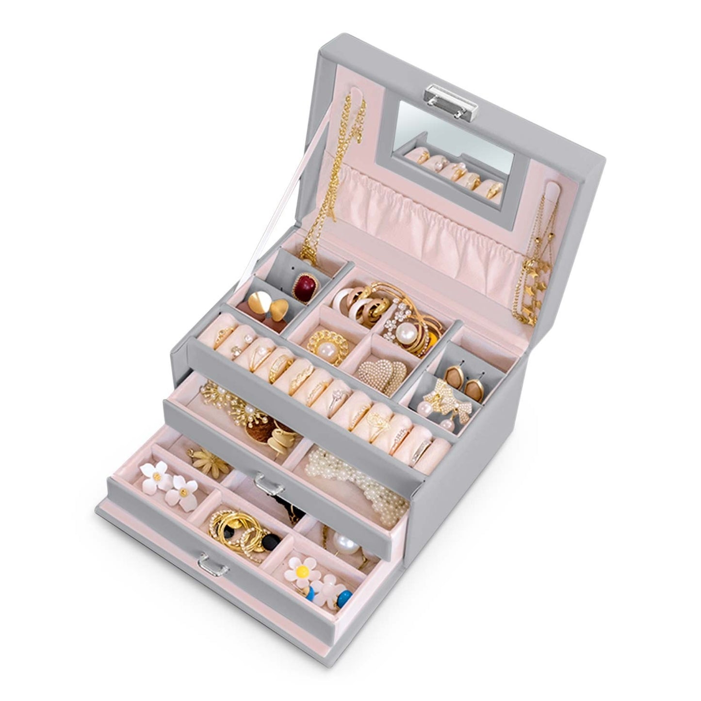 Massido MS-700 Jewelery Box - Grey