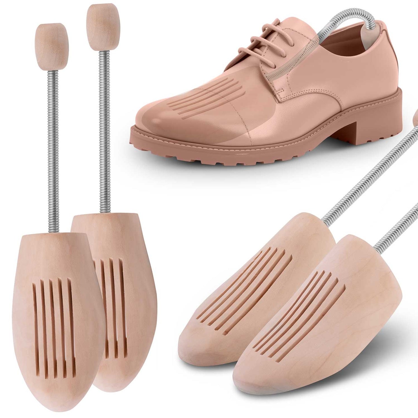 Massido spring-loaded shoe blocks, size 38/39 - 2 pcs