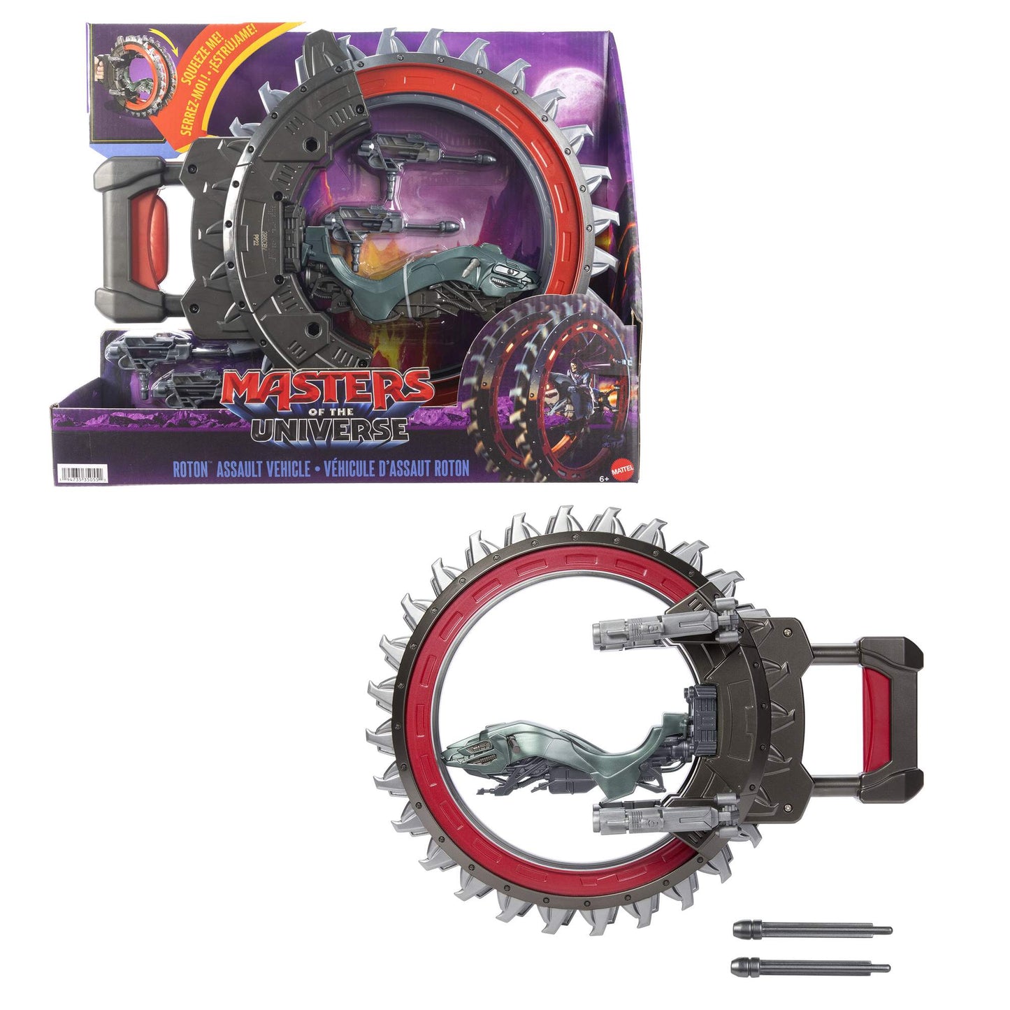 Masters of the Universe Roton Vehicle with Rotating Blades
