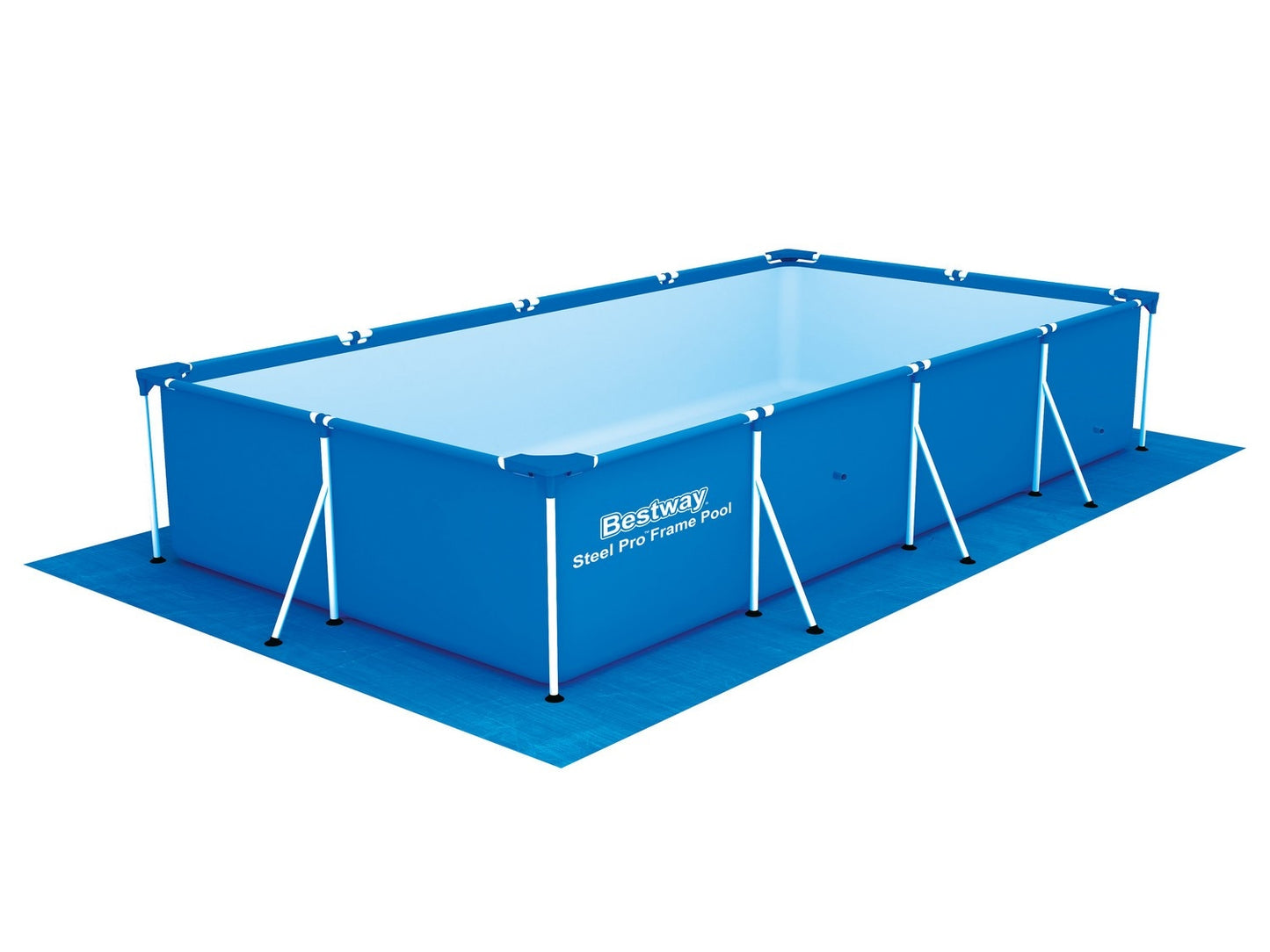 Mat 445 x 254 cm for the Bestway 58102 rectangular pool
