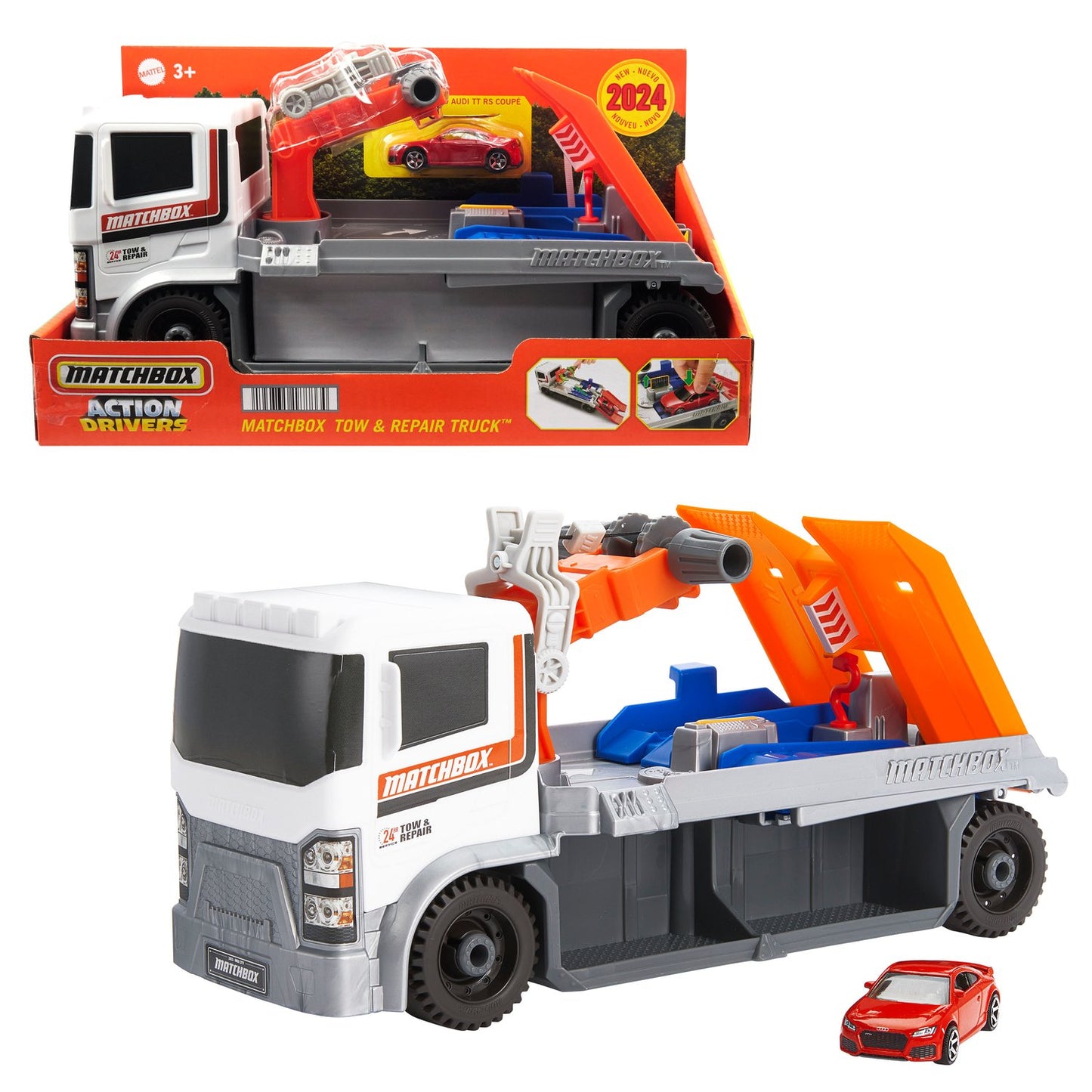 Matchbox Action Drivers Tow & Service Truck