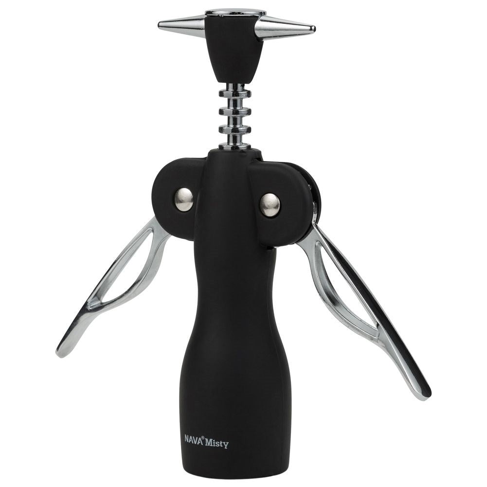 Matte Black Stainless Steel Corkscrew - Perfect Gift