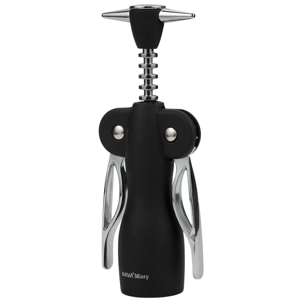 Matte Black Stainless Steel Corkscrew - Perfect Gift