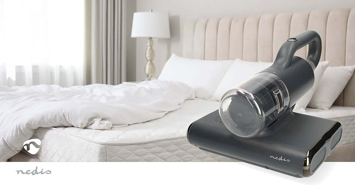 Mattress Vacuum Cleaner, 500W, UV-C, HEPA, Dual Brush