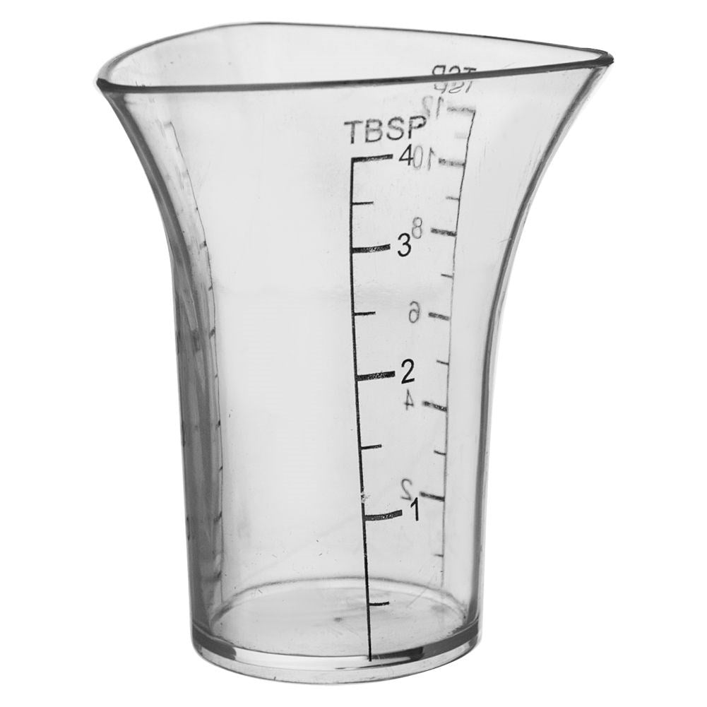 Measuring glass 60 ml: Perfect for bar and kitchen, 3 measures