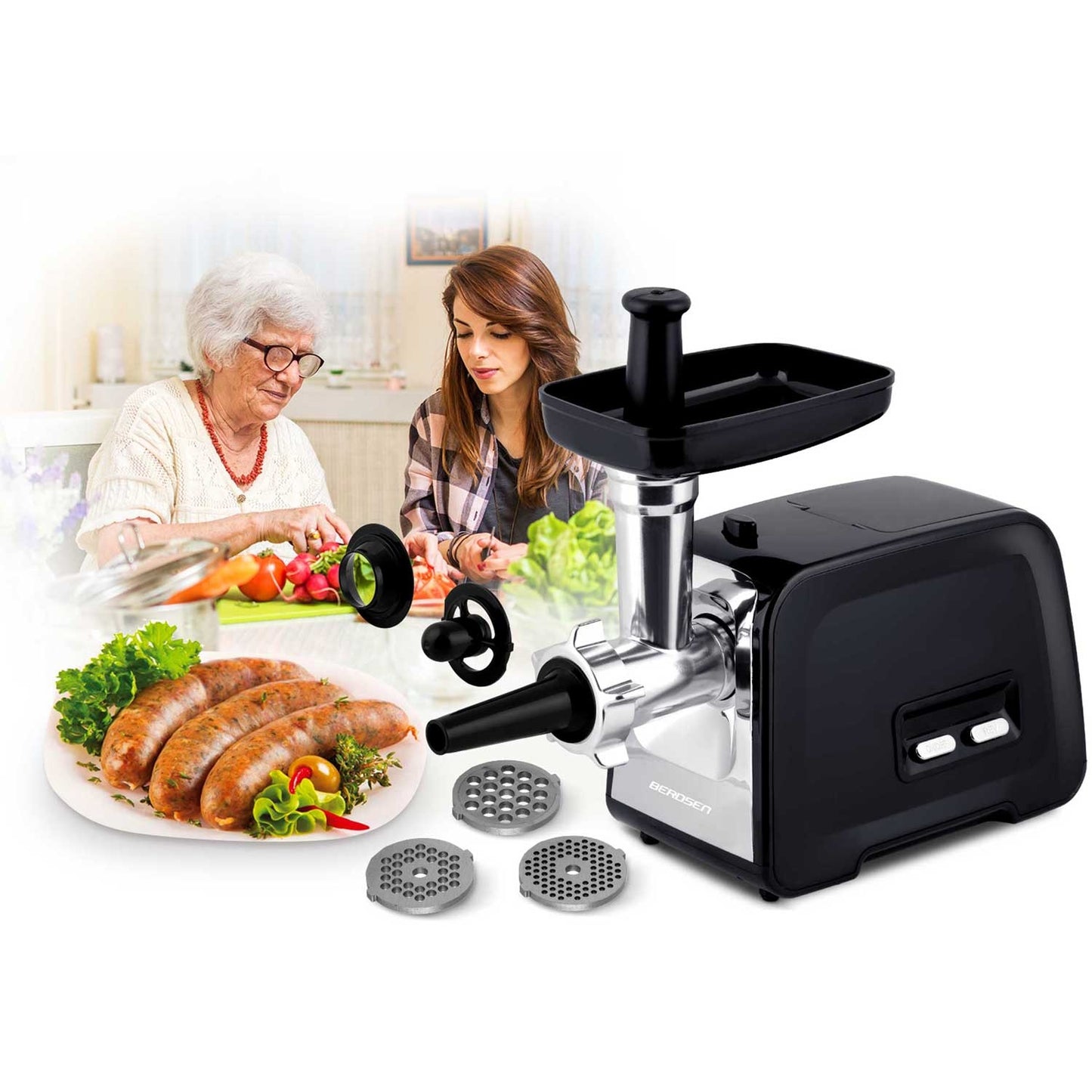 Meat grinder BD-601A Berdsen 450/1200W