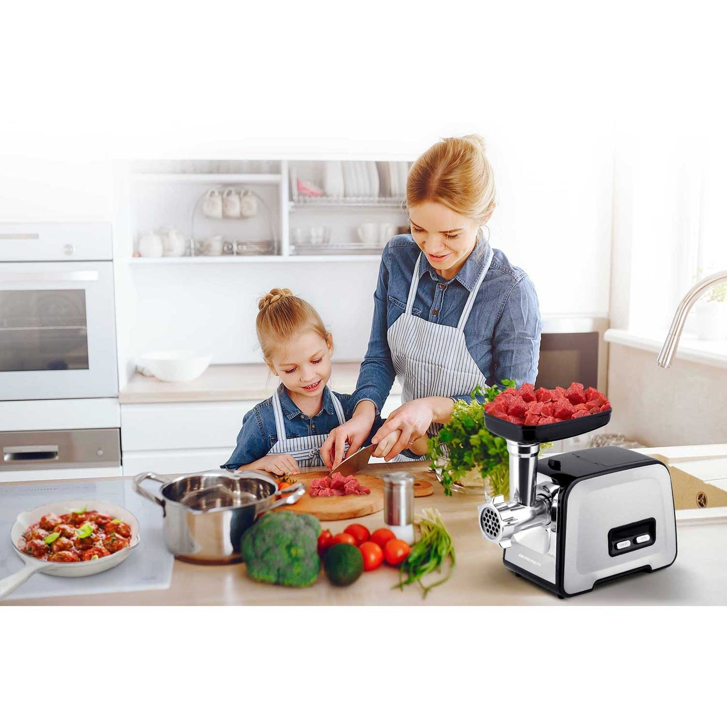 Meat grinder BD-601A Berdsen 450/1200W