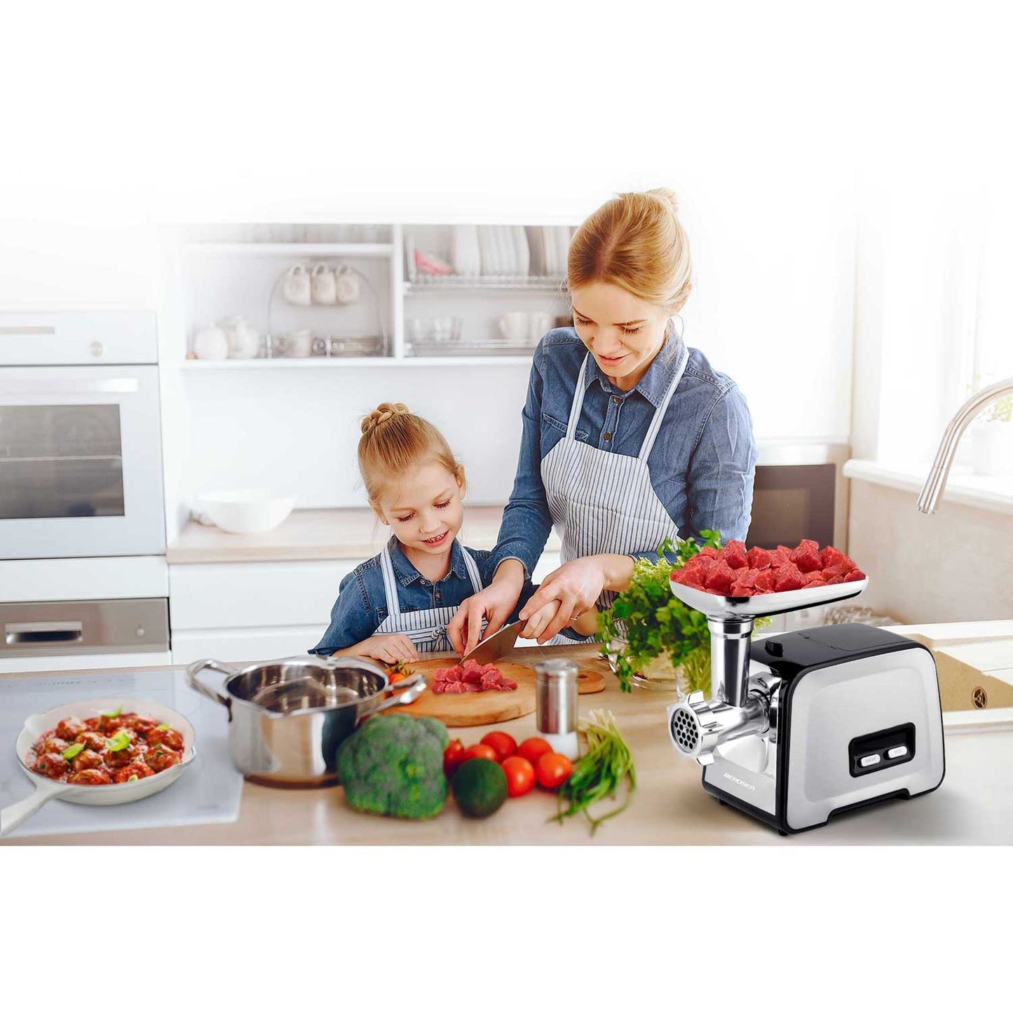 Meat grinder BD-601B Berdsen 450/1200W